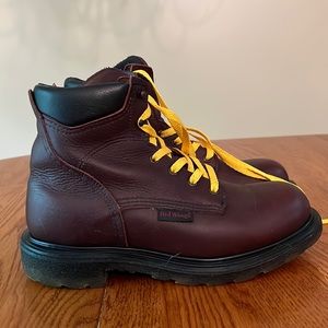 Red Wing 8 1/2 2E EE Mens Supersole 2.0 Style 606 Work Boots
